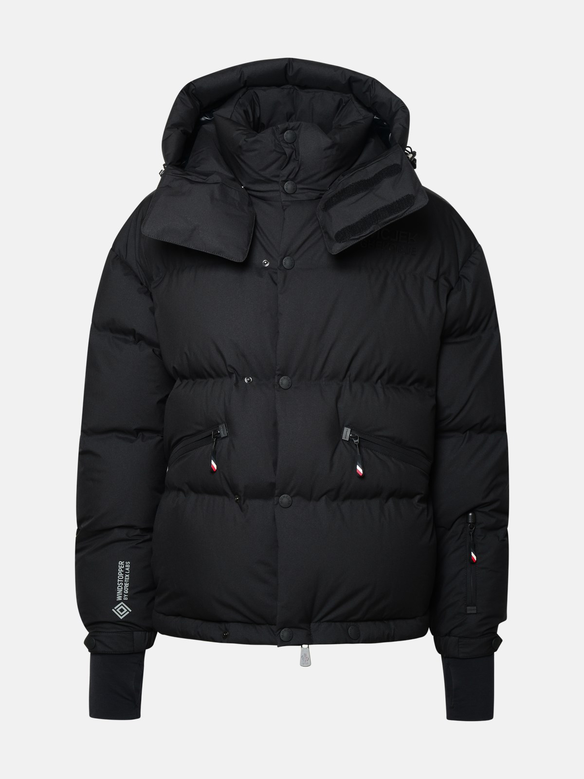 Shop Moncler 'coraia' Short Down Jacket In Black Polyamide