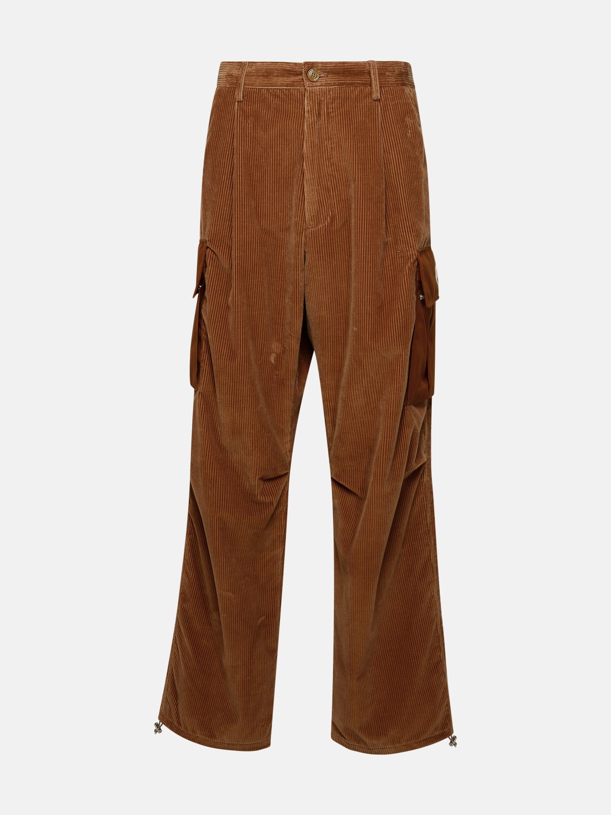Moncler Brown Cotton Cargo Pants