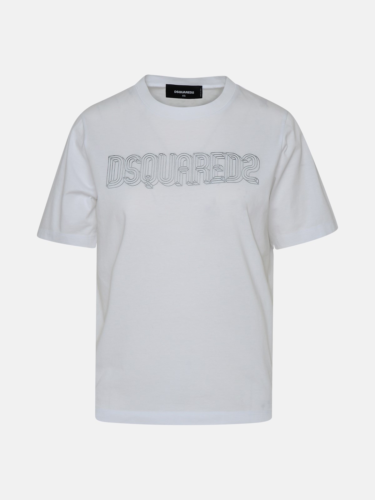 Dsquared2 T-shirt Maxi Logo In White