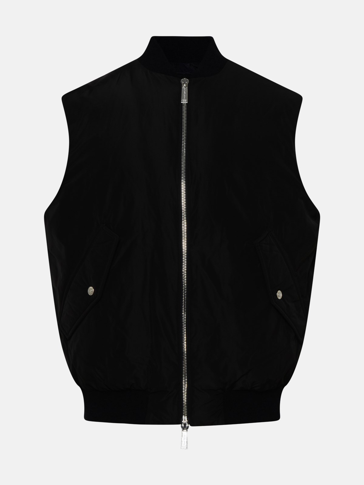 Shop Dsquared2 Black Polyamide Vest