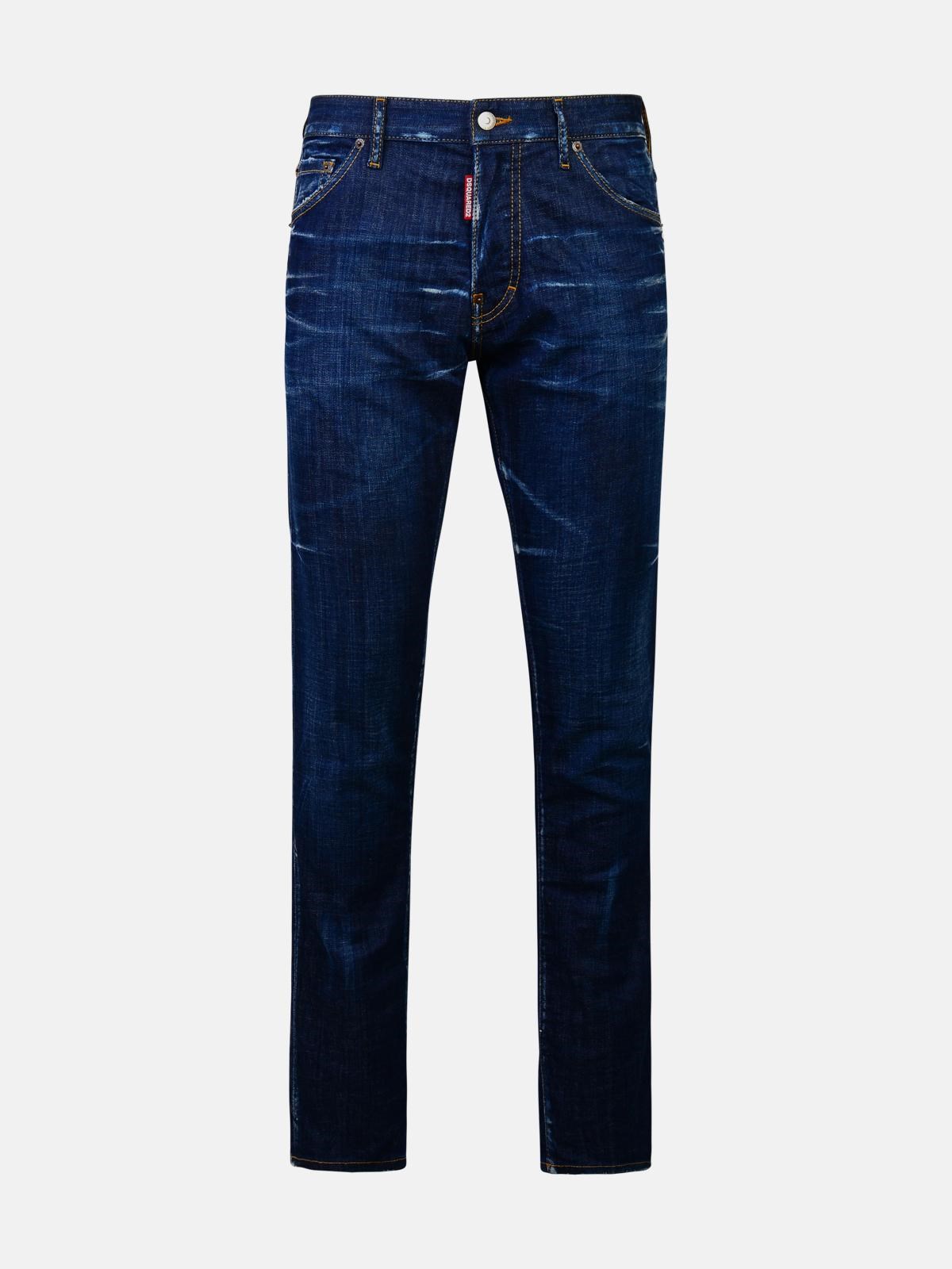 Dsquared2 Cool Guy Blue Cotton Jeans