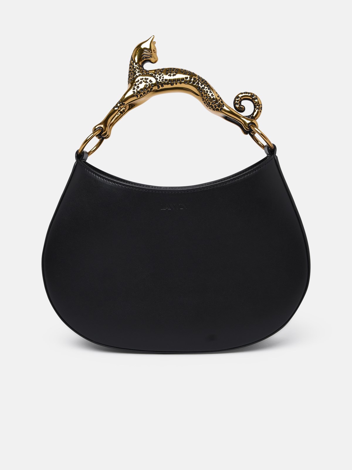 Lanvin Borsa Hobo Cat In Black