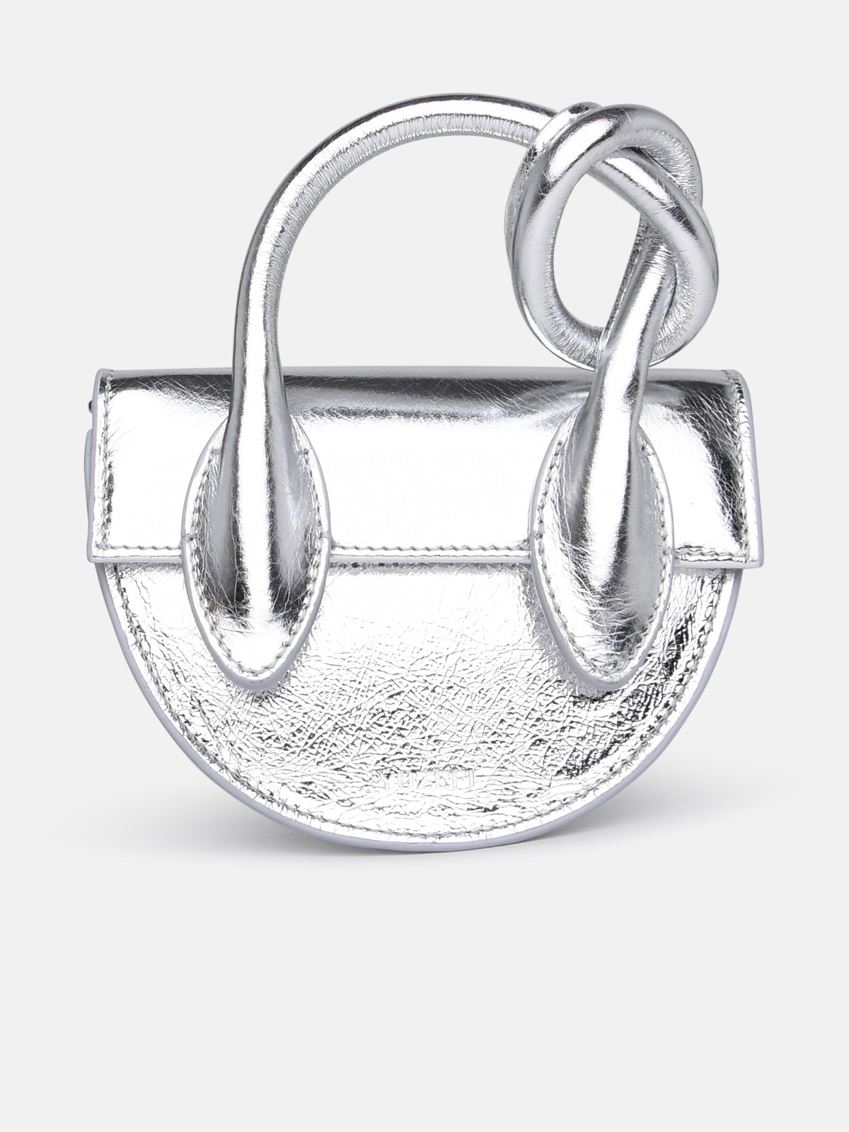 Yuzefi Borsa Pretzel Mini In Silver