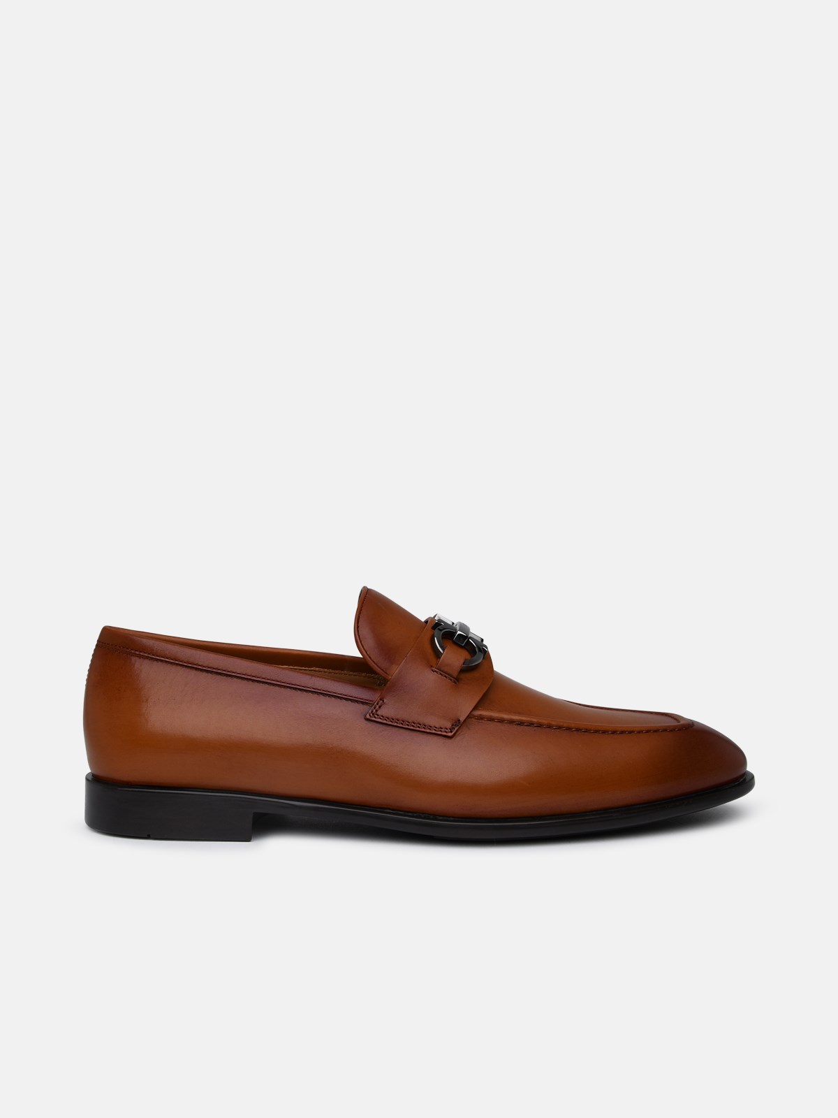 Ferragamo Brown Leather Loafers