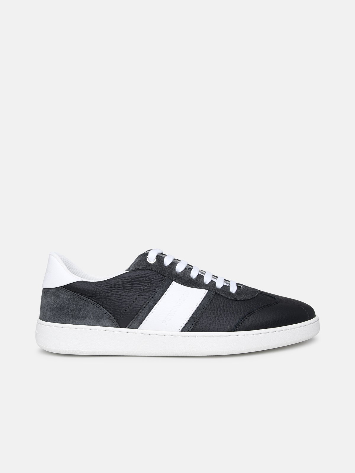 Ferragamo Sneaker Achille 1 In Blue