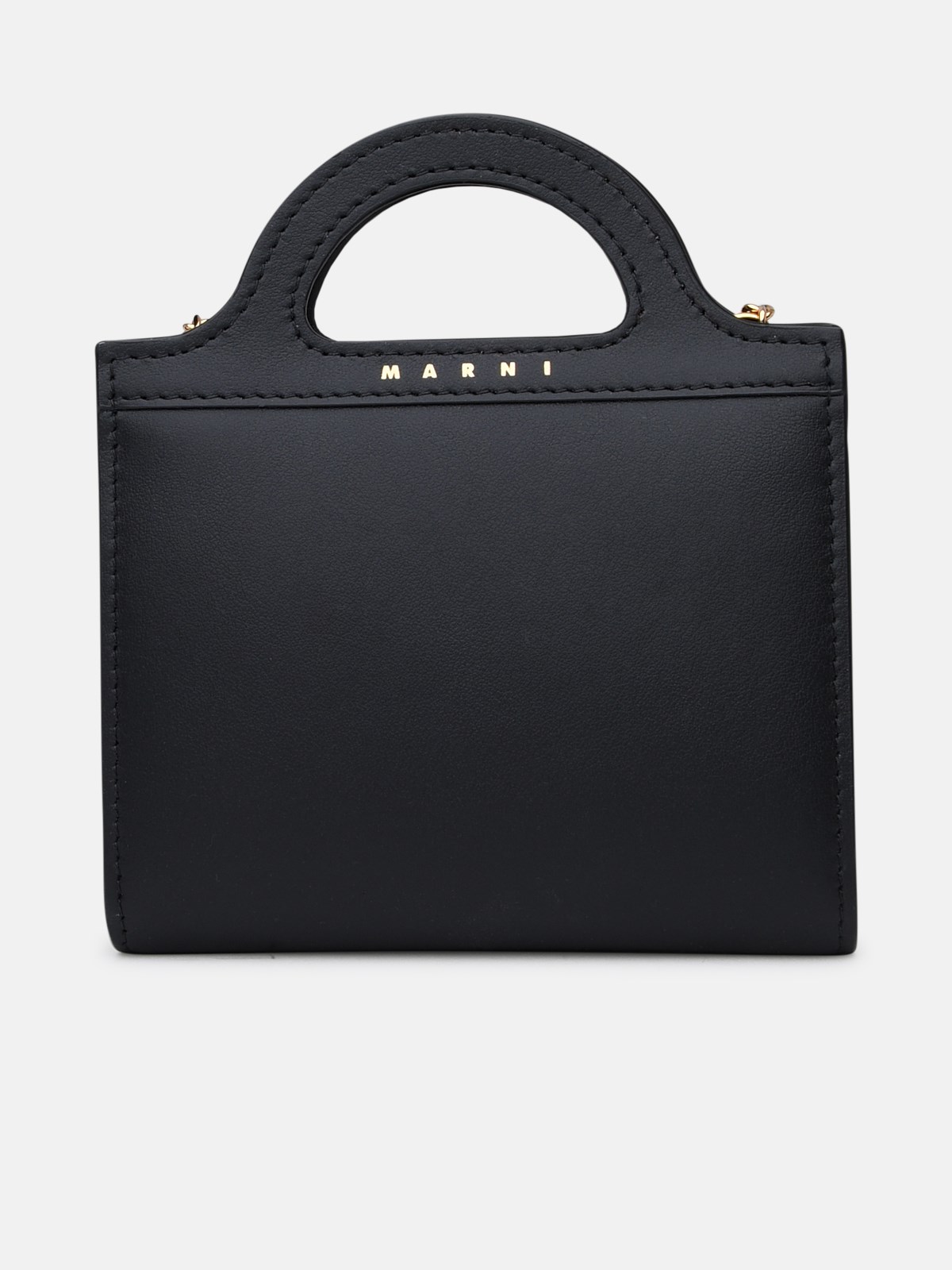 Marni Black Leather Wallet