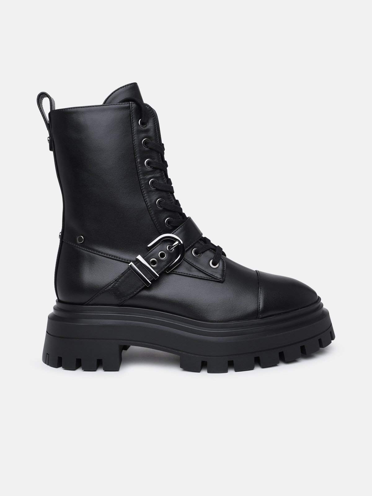 Stuart Weitzman Black Leather Maverick Boots