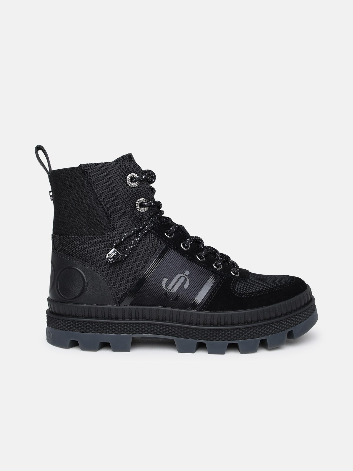 Jimmy Choo Black Leather Blend Boot