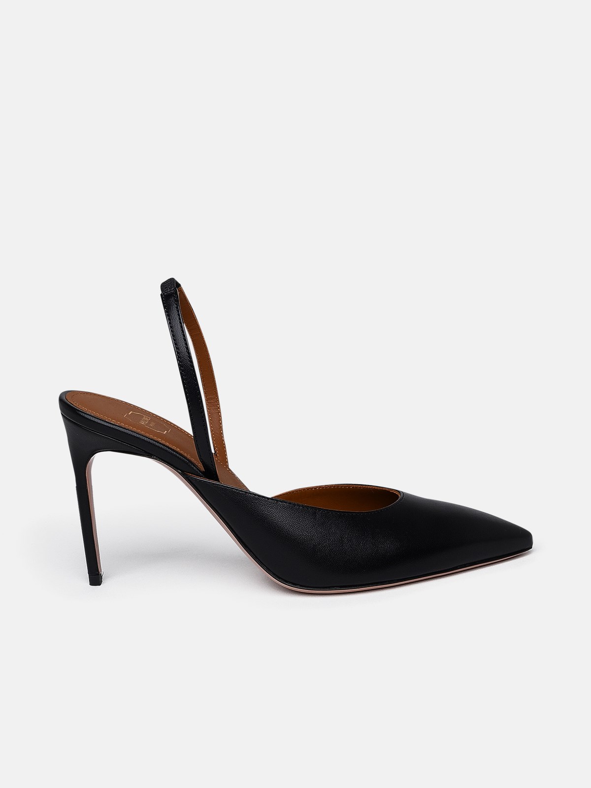 Malone Souliers Gillan Black Leather Sandals