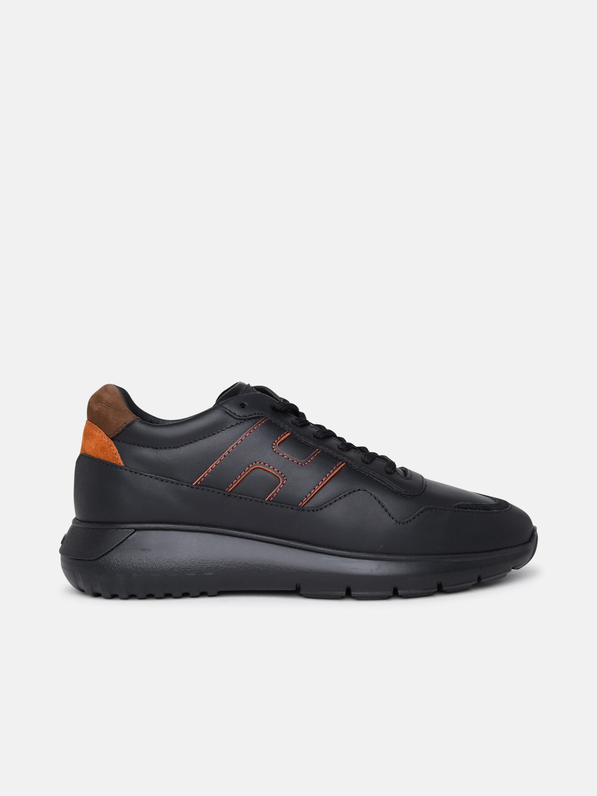 Hogan Interactive 3 Black Leather Sneakers