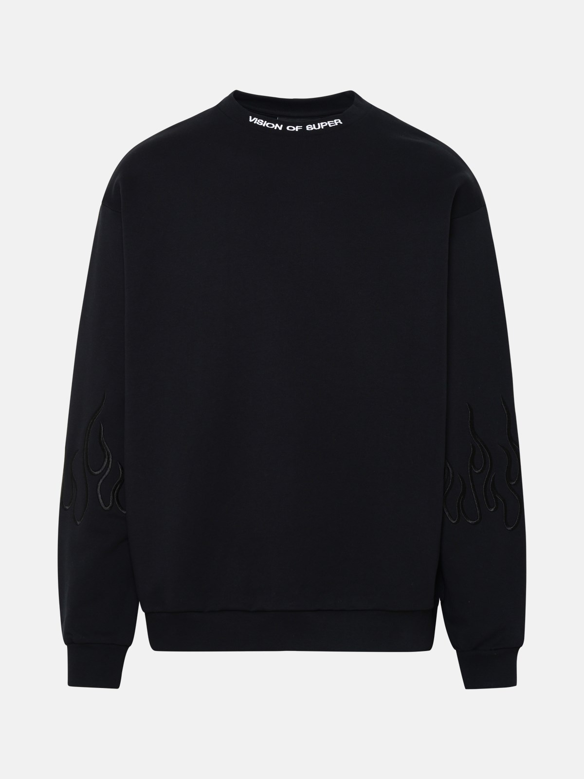 VISION OF SUPER BLACK COTTON SWEATSHIRT