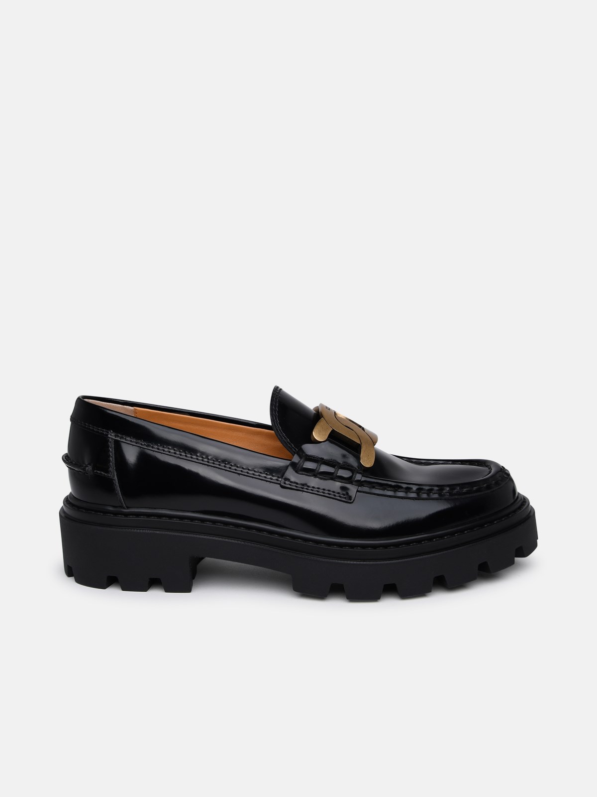 Tod's Mocassino Catena In Black
