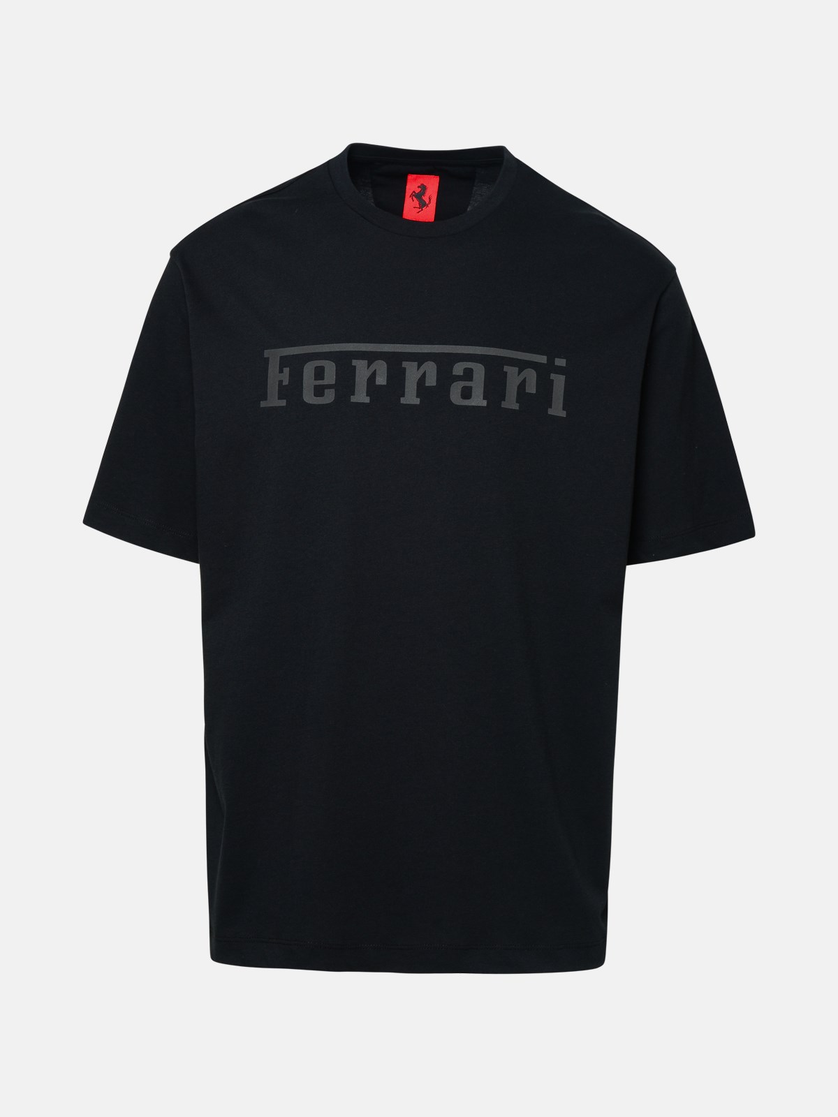 Ferrari T-shirt Logo In Black