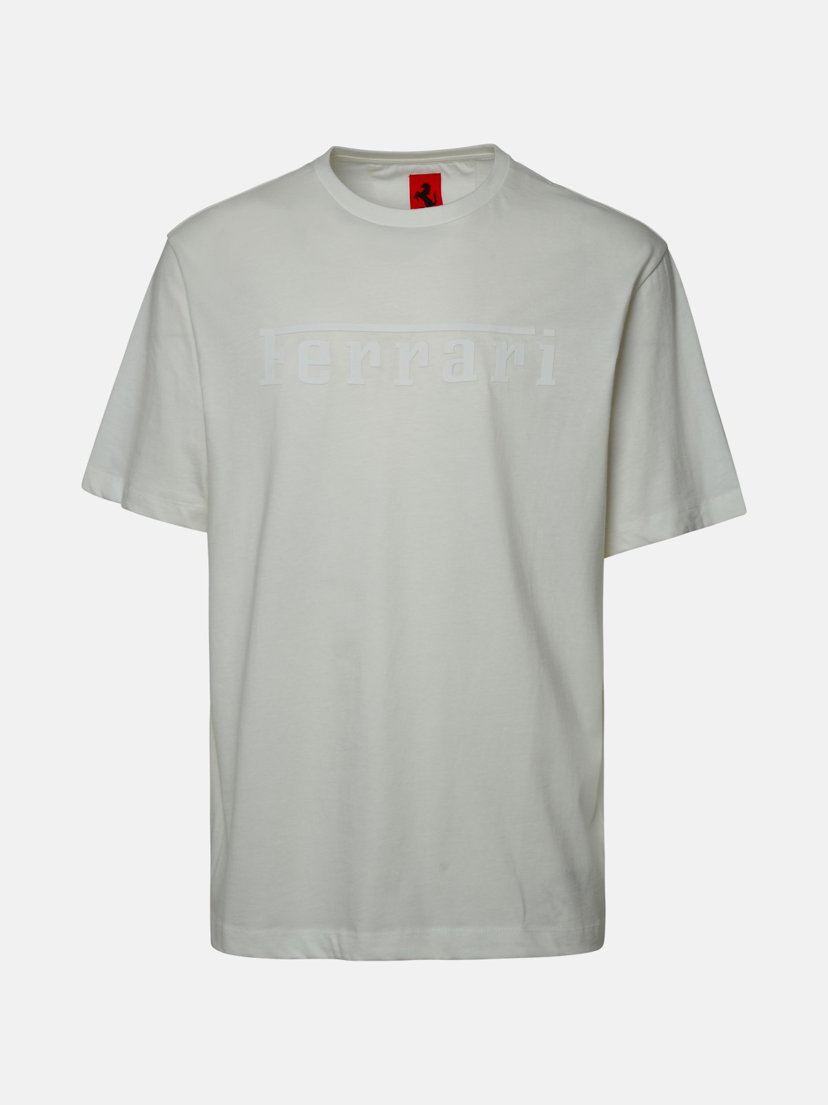 Ferrari T-shirt Logo In White
