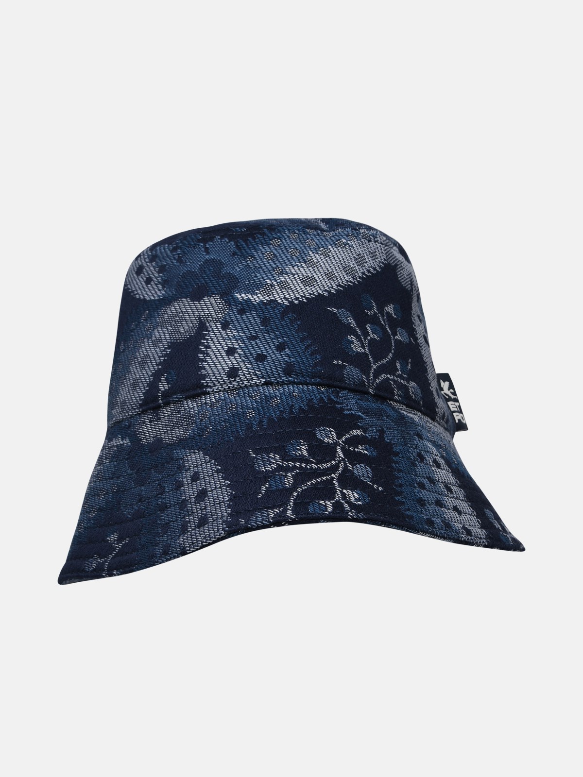 Etro Blue Cotton Blend Hat
