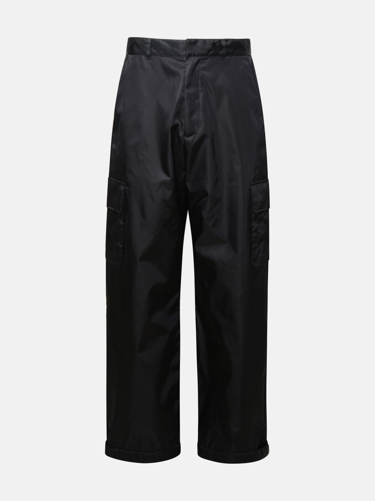Off-white Pantalone Cargo Nyl In Black