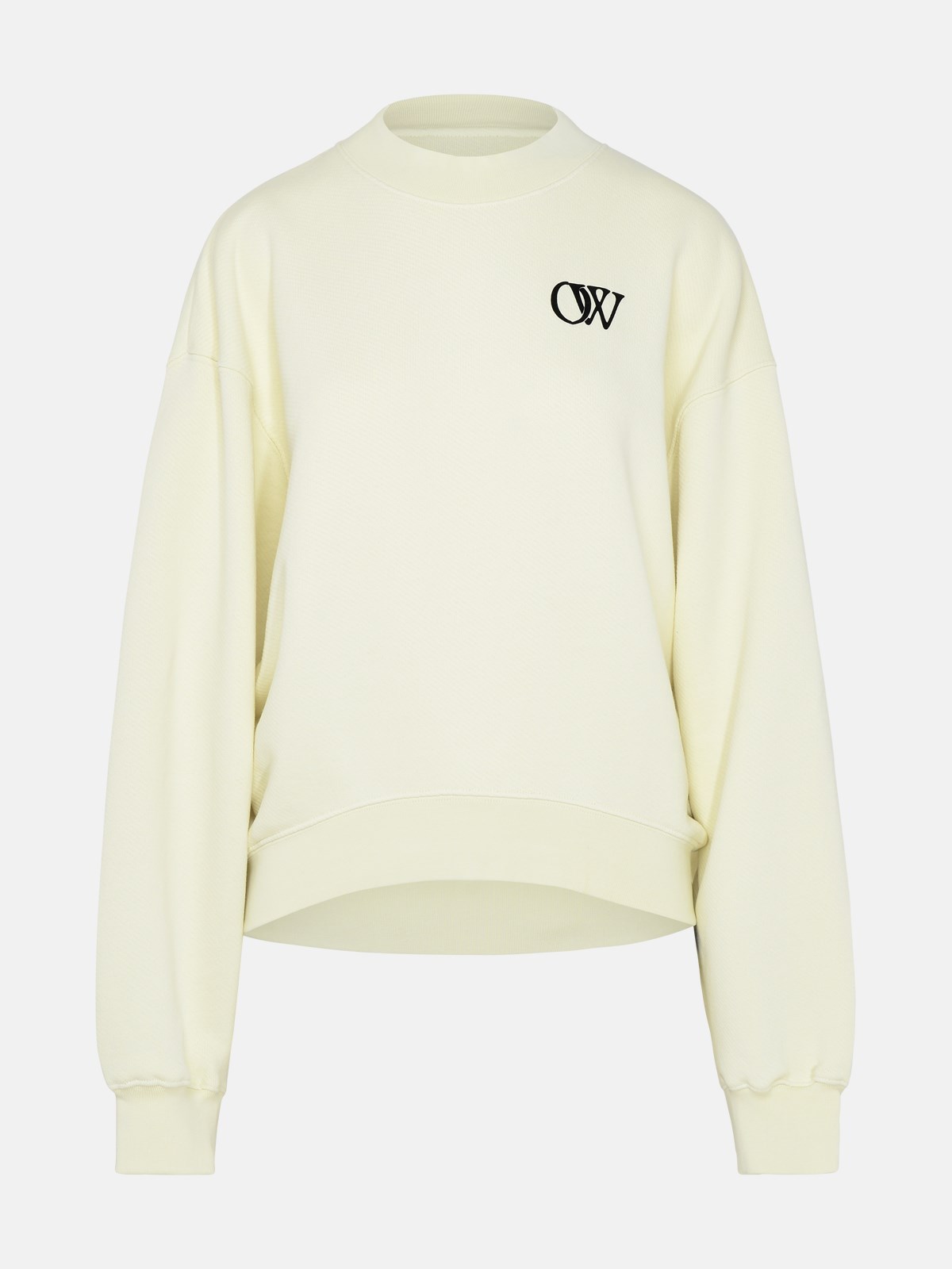 Off-white Cream Cotton Sweatshirt