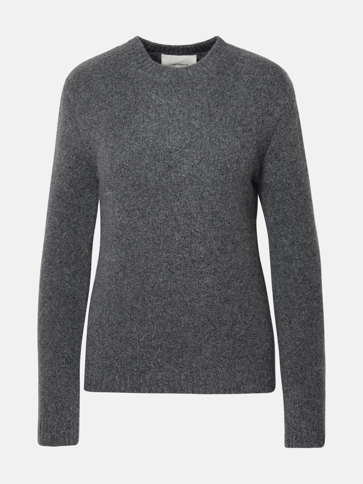 Shop Lisa Yang Silas Sweater In Gray Cashmere In Grey