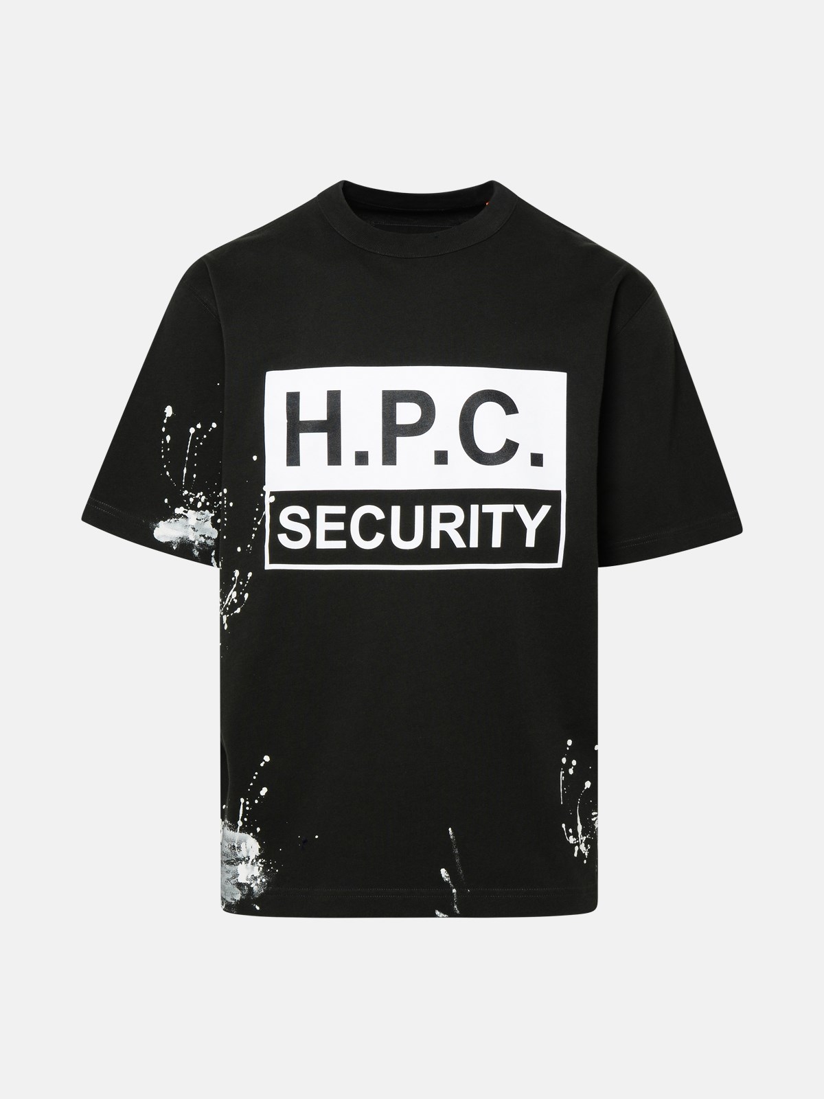 Heron Preston T-shirt H.p.c. Security In Black