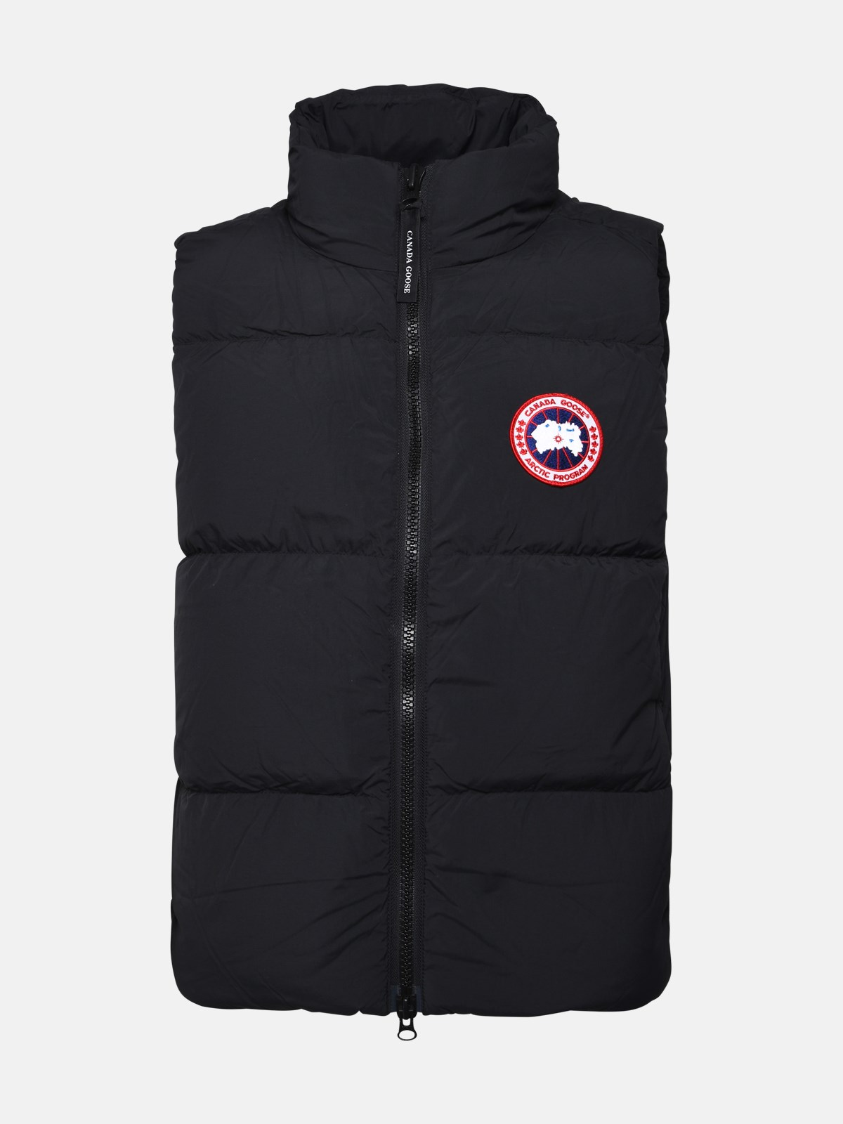 Canada Goose Lawrence Vest In Black Polyamide