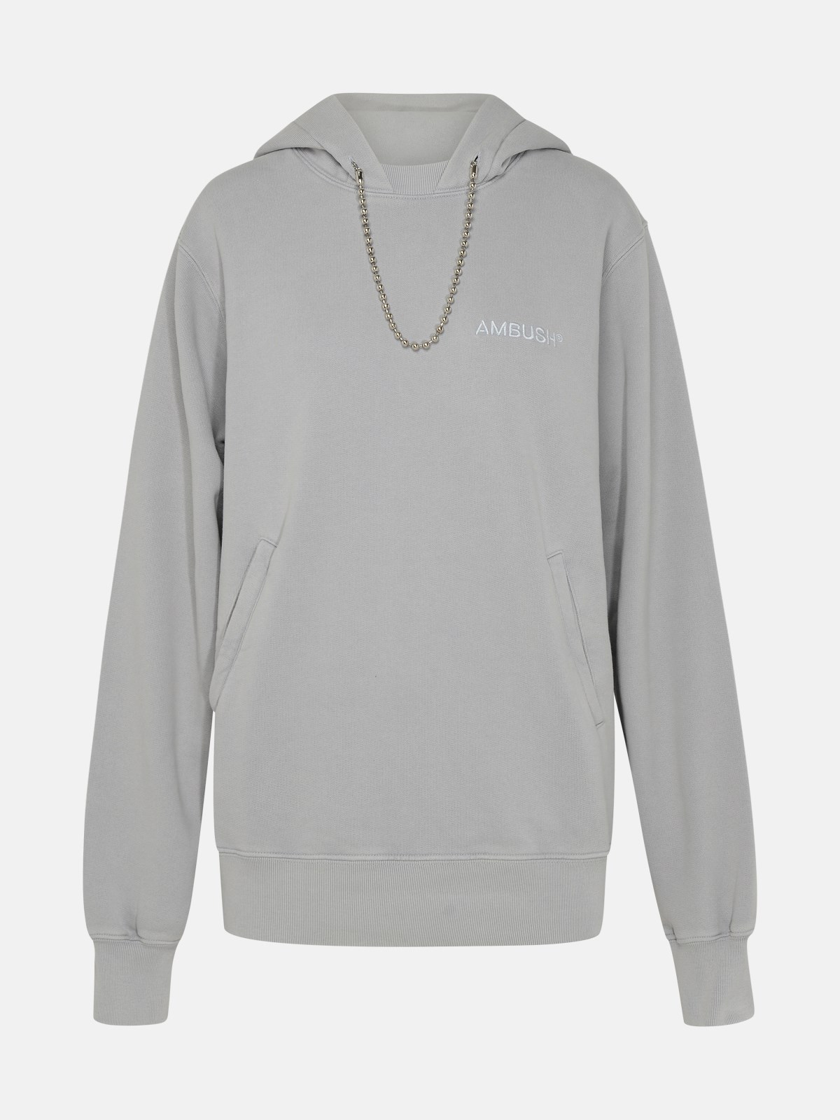 Ambush Ballchain Sweatshirt In Gray Cotton In Grey