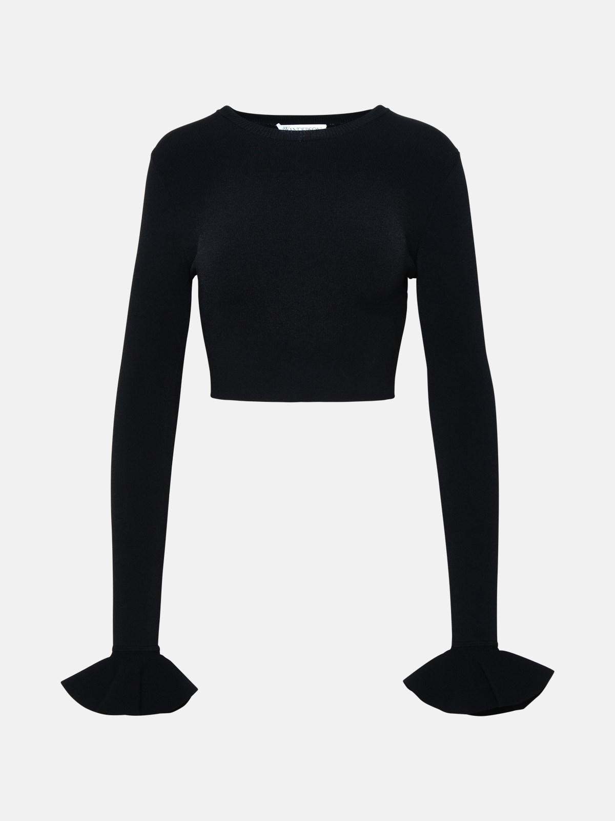 Shop Jw Anderson Black Viscose Blend Sweater