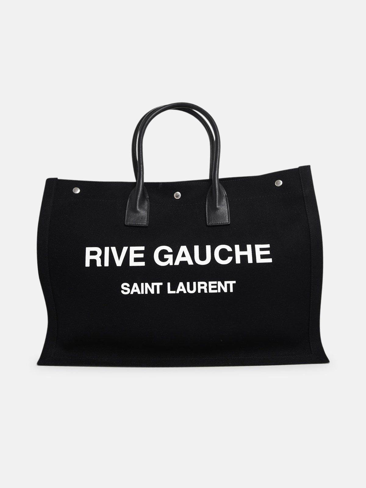 Saint Laurent Shopping Rive Gauche In Black