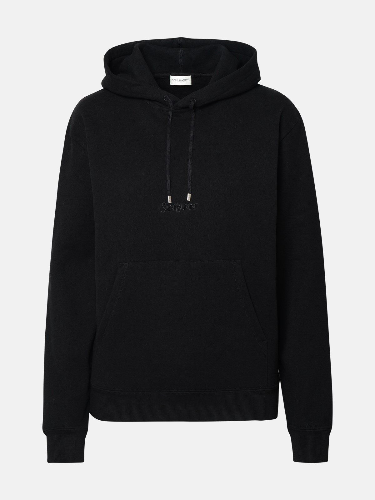 Saint Laurent Black Cotton Sweatshirt