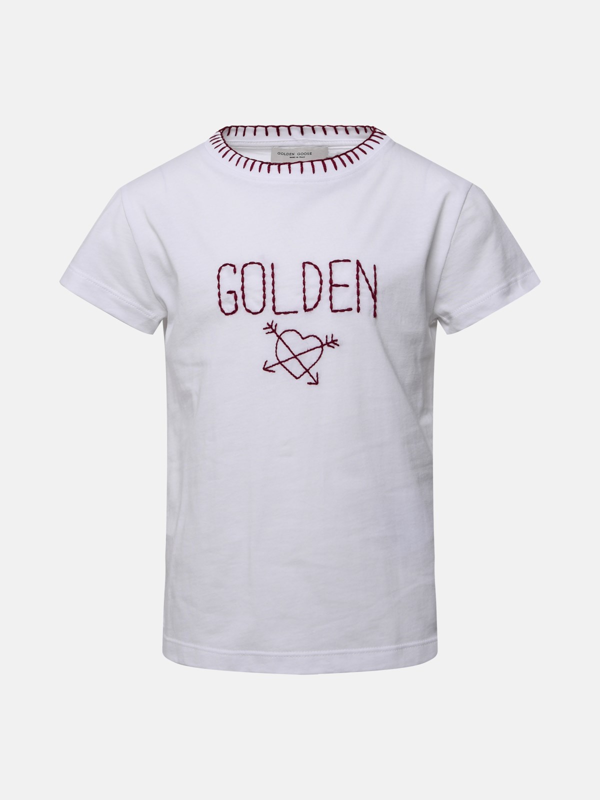 Golden Goose Kids' White Cotton T-shirt