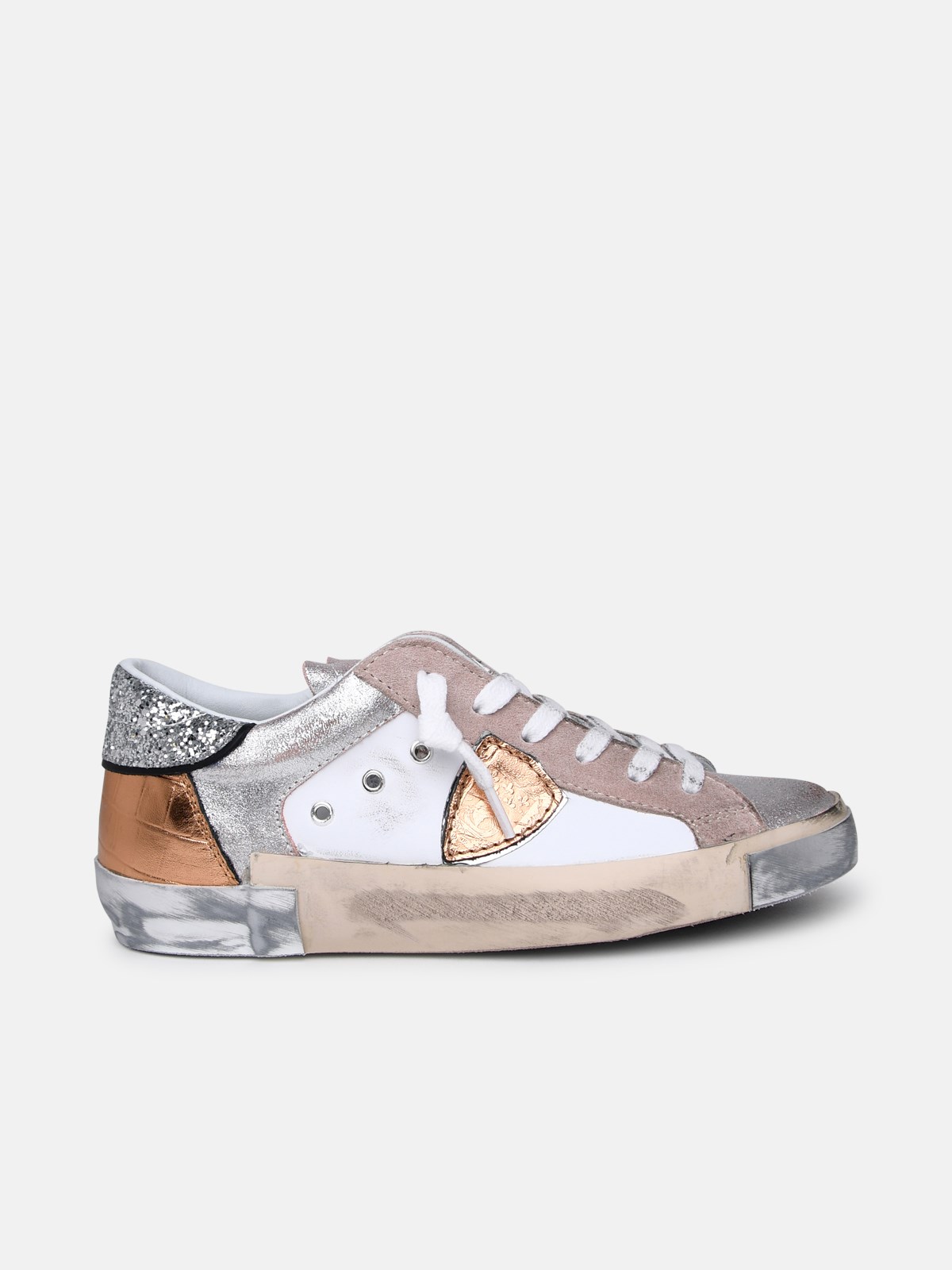 Philippe Model Prsx Sneakers In Multicolor Leather