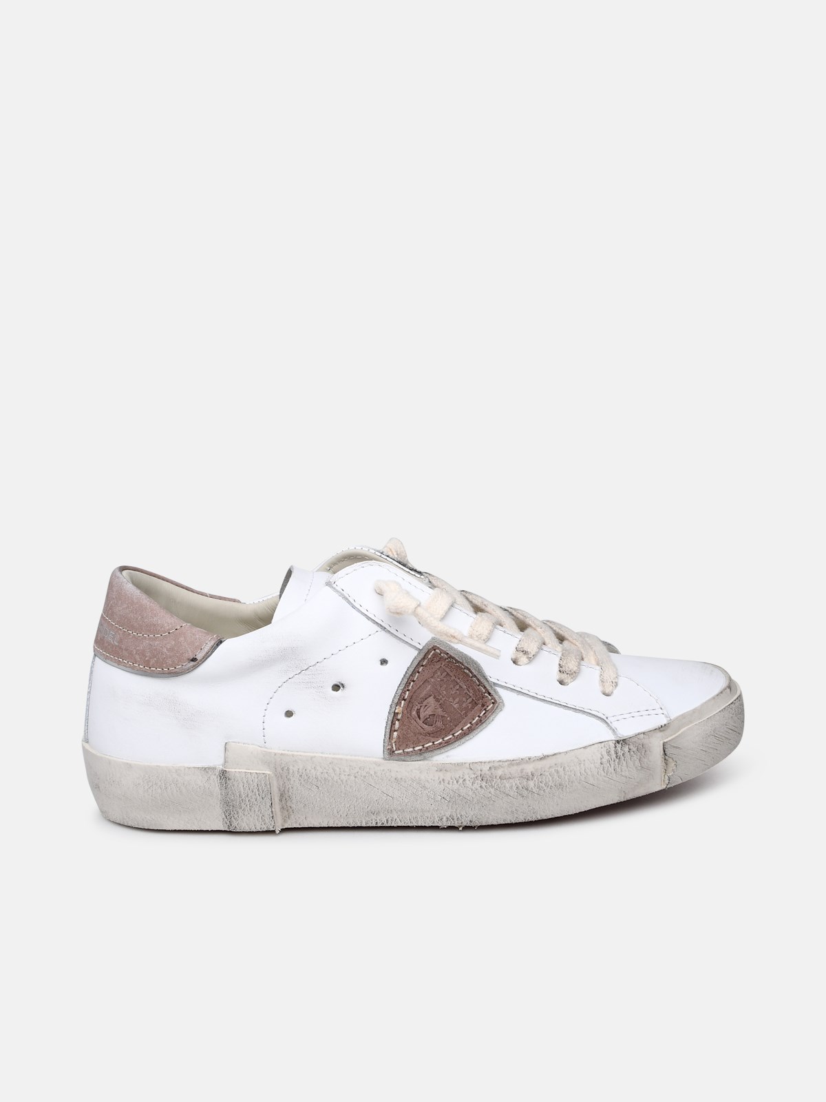 Philippe Model Prsx Sneakers In White Leather