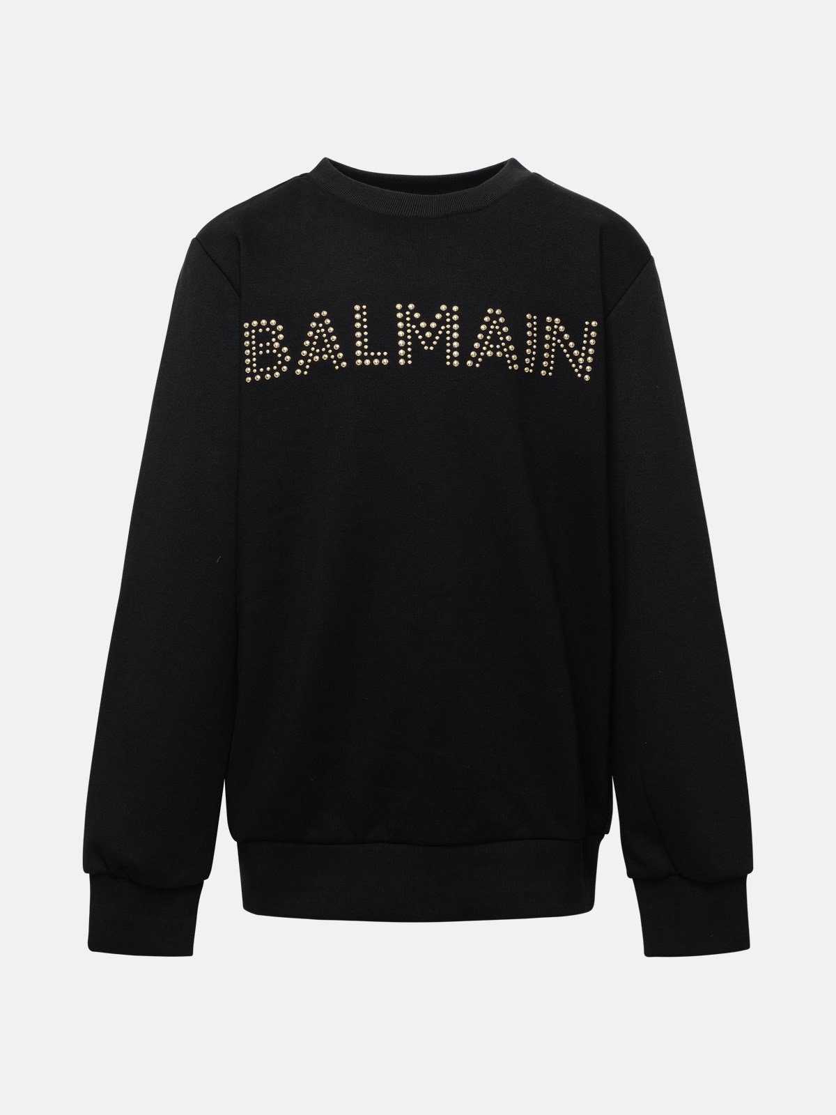 Balmain Felpa Logo In Black
