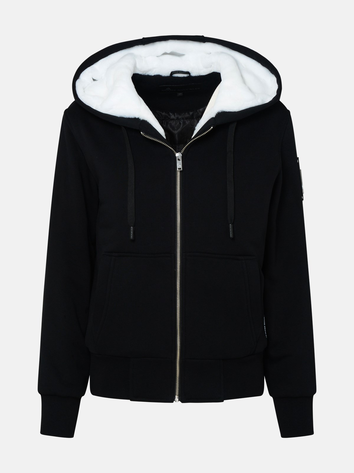 Moose Knuckles Felpa Classic Bunny In Black