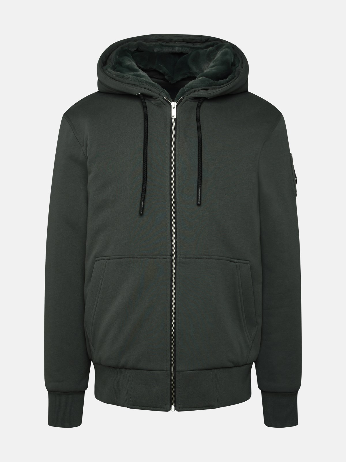 Moose Knuckles Classic Bunny 3 Jacket In Green Cotton Blend