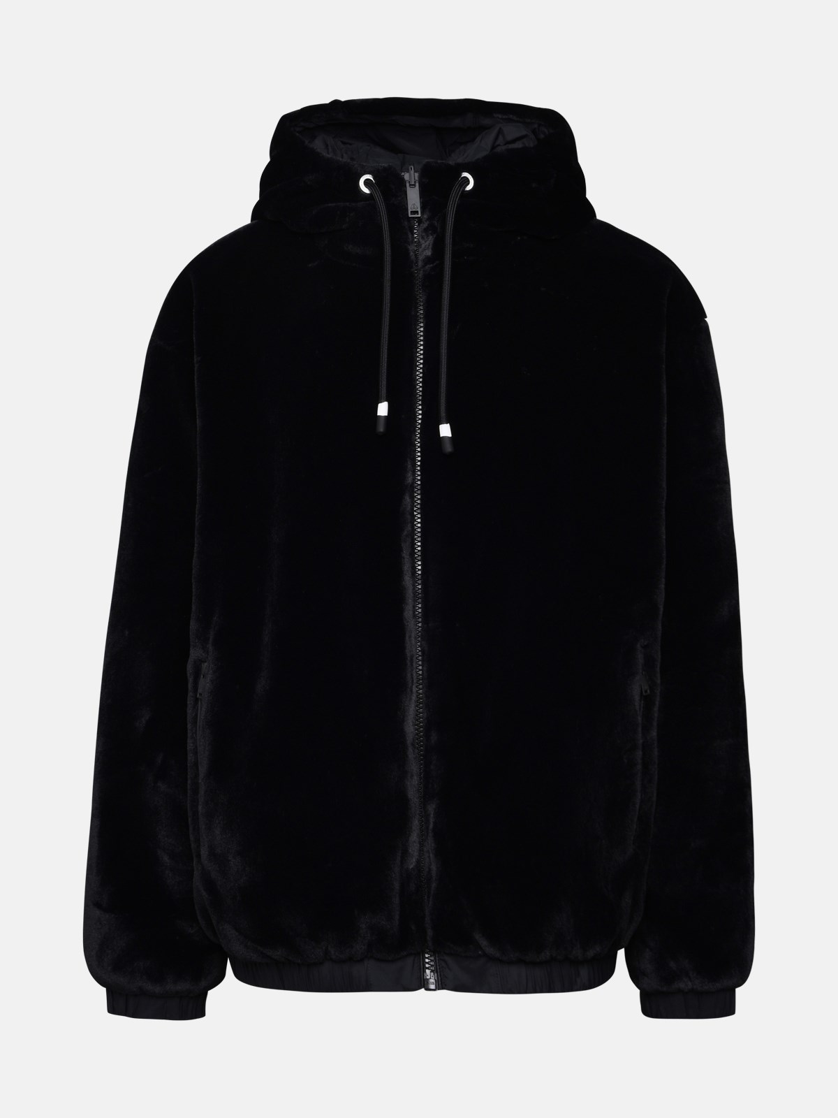 Moose Knuckles Borden Bunny Jacket In Black Polyester