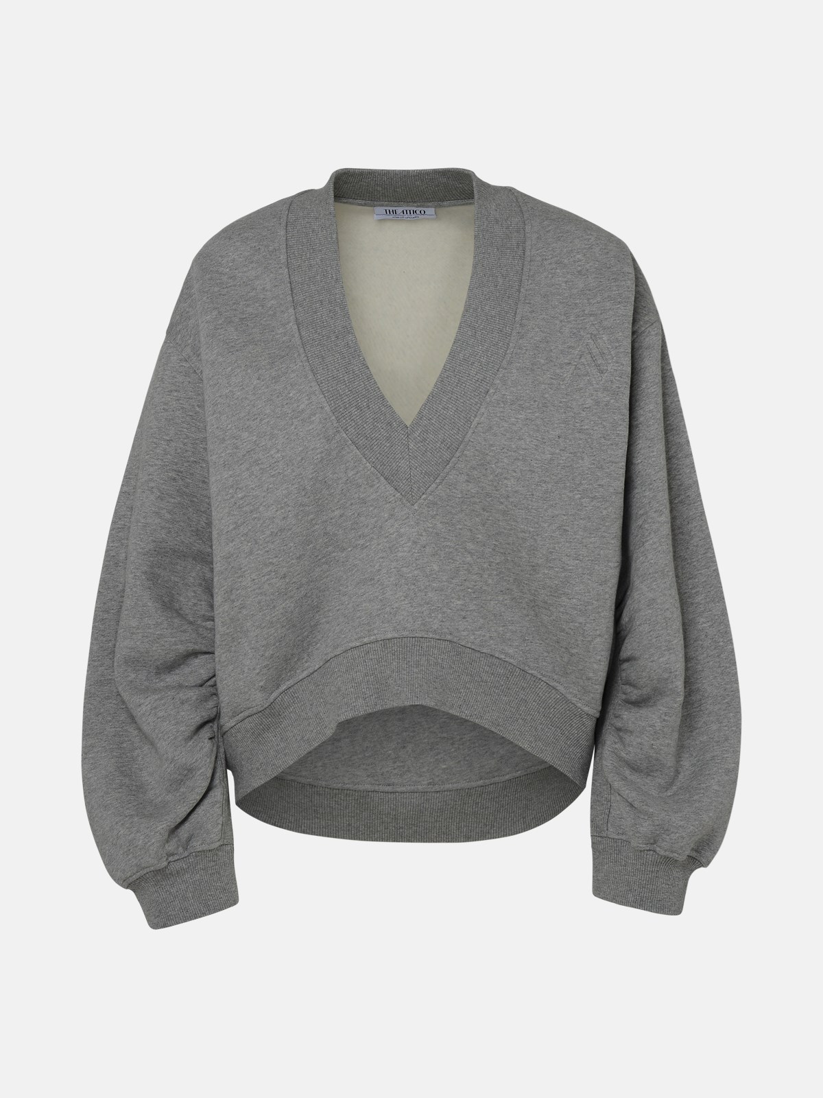 Attico The Sweatshirt In Grey
