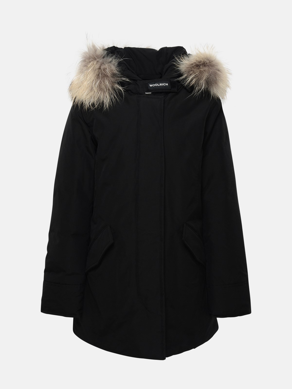 Woolrich Black Nylon Parka