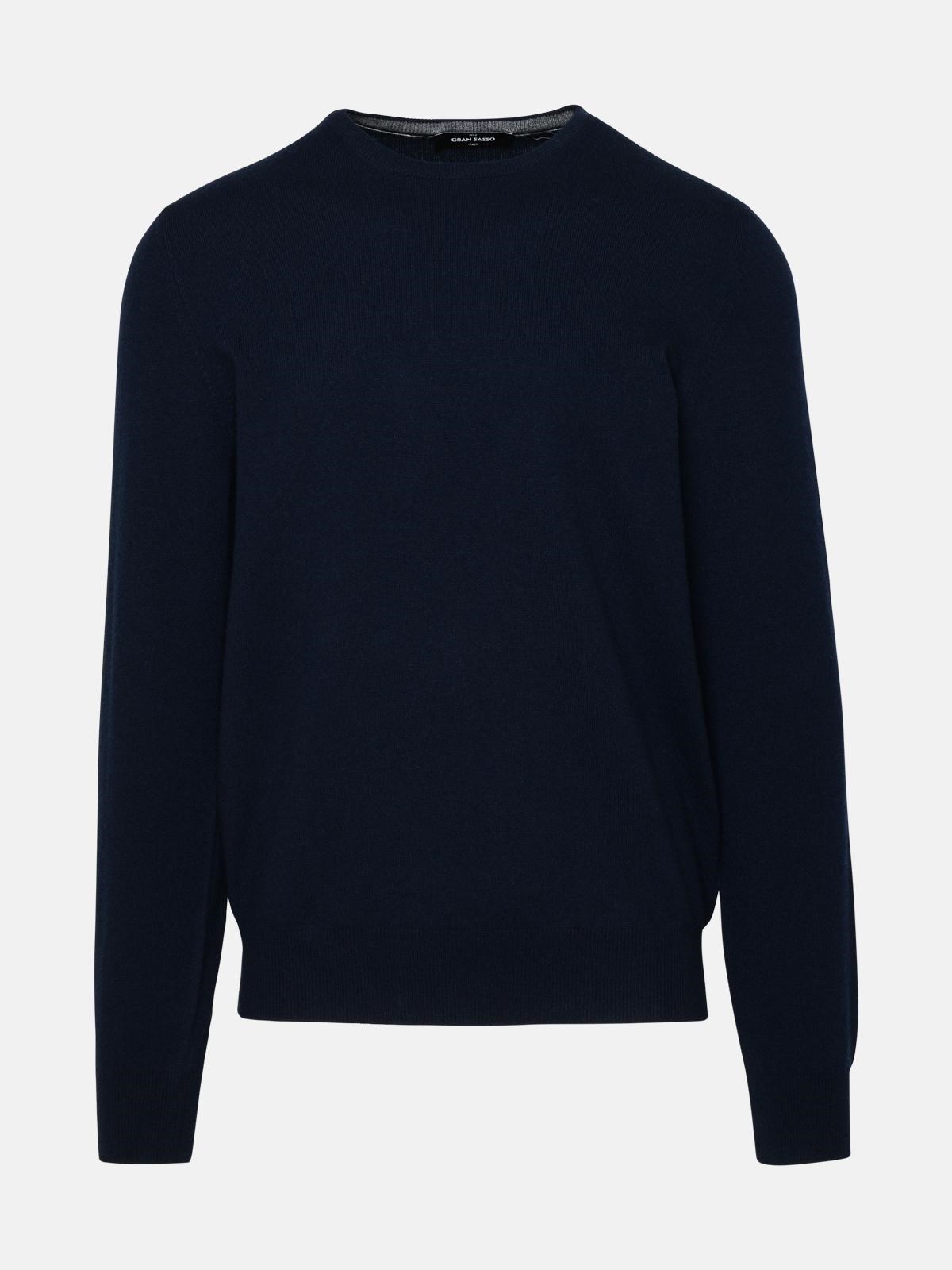 GRAN SASSO Blue Cashmere Sweater