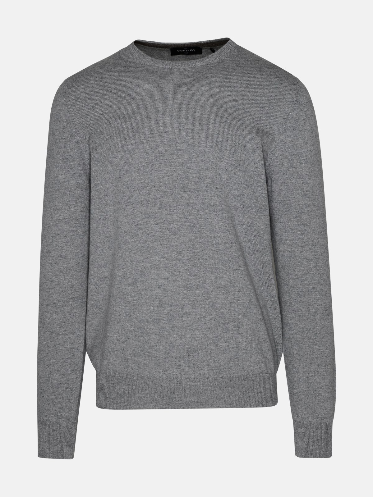 Gran Sasso Grey Cashmere Sweater
