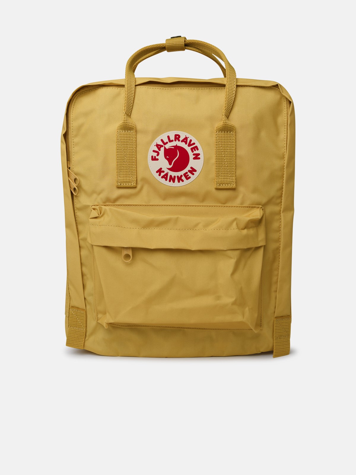 Fjall Raven Kanken Backpack In Yellow Vinylon