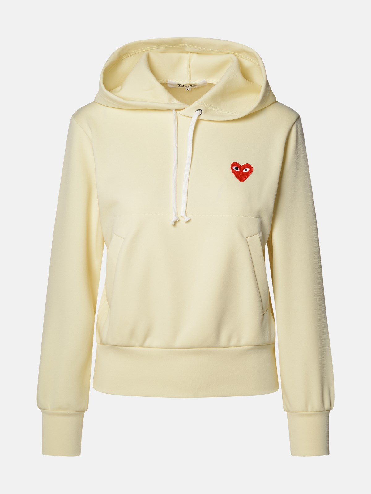 Comme Des Garçons Play Ivory Polyester Sweatshirt