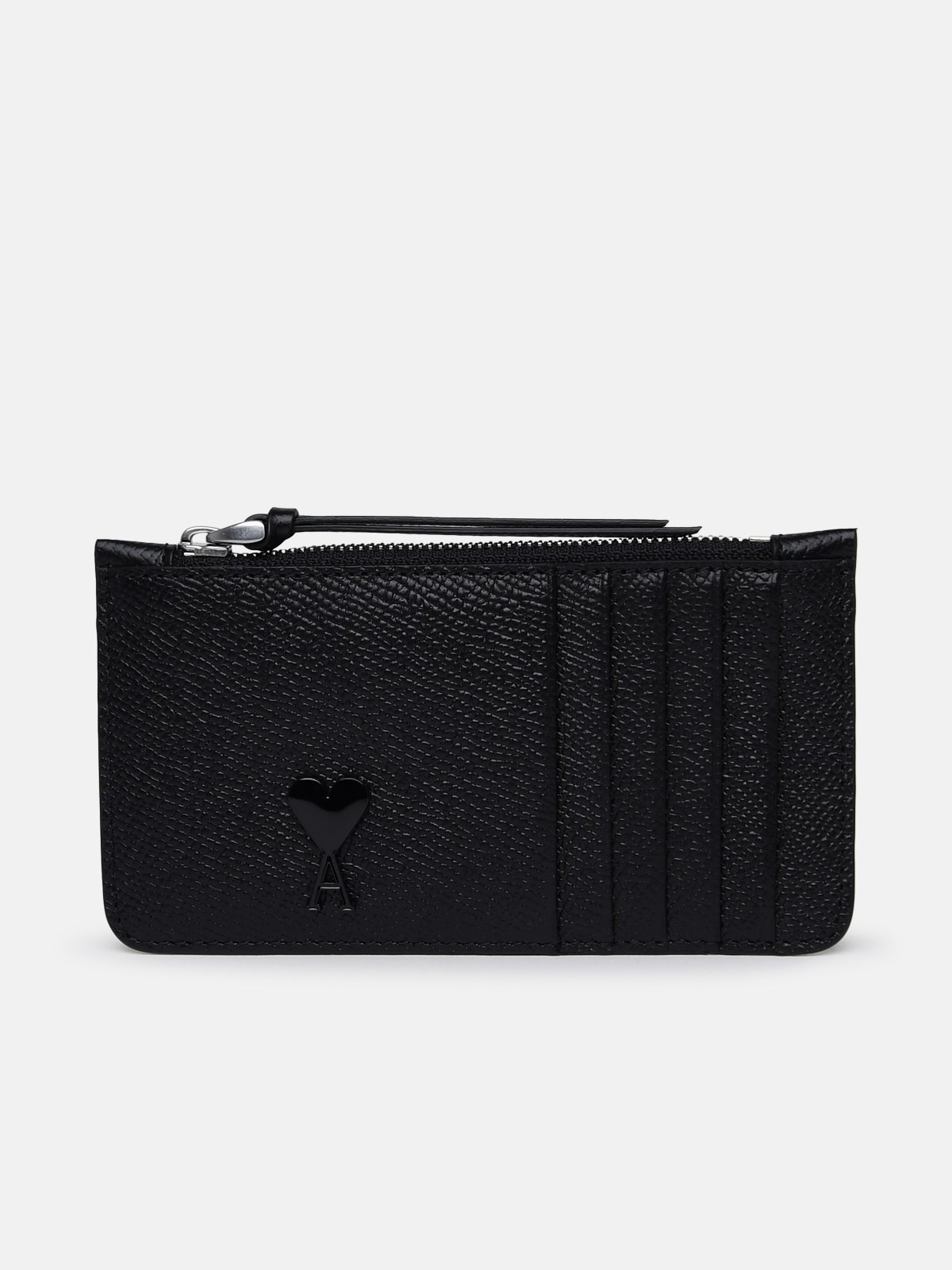 Ami Alexandre Mattiussi Portacarte Zip In Black
