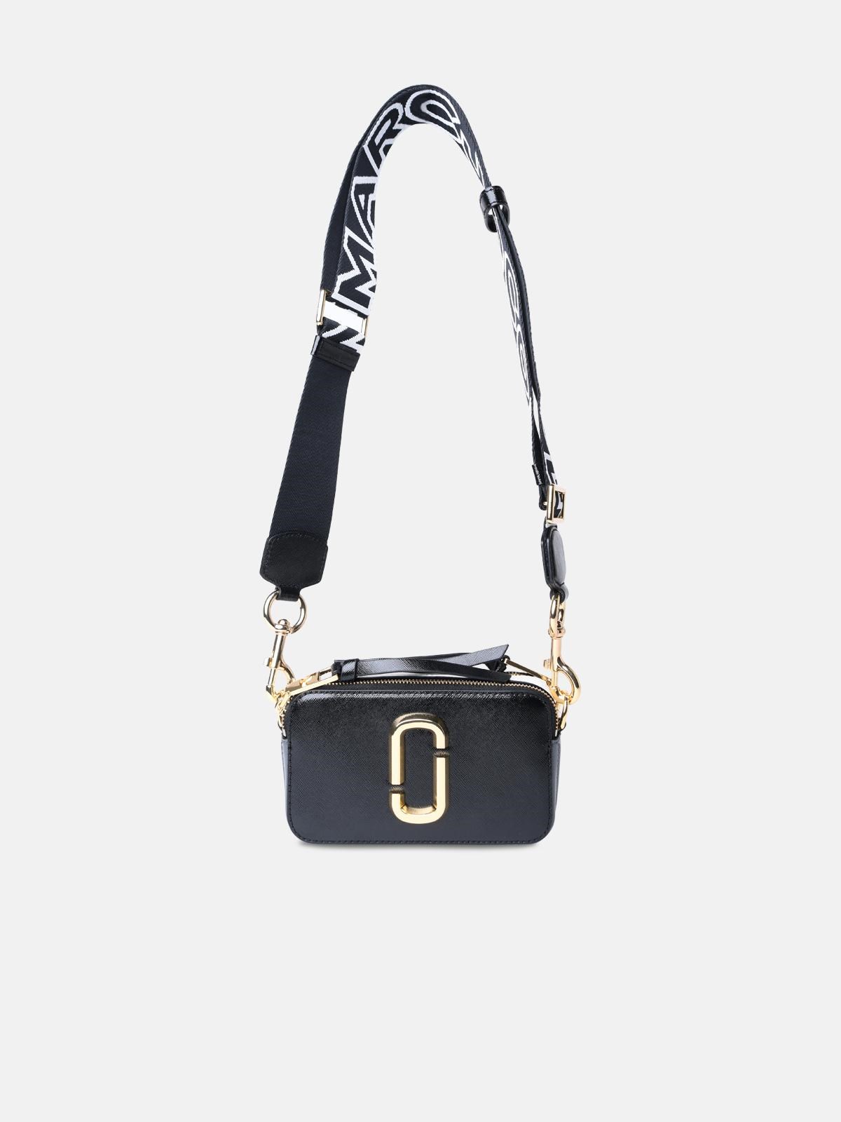Marc Jacobs 'snapshot' Black Leather Bag