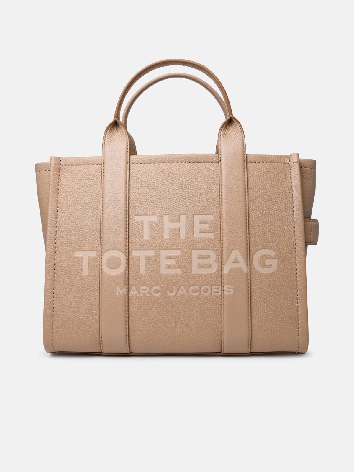 Marc Jacobs (the) Borsa Medium Tote Pelle In Beige