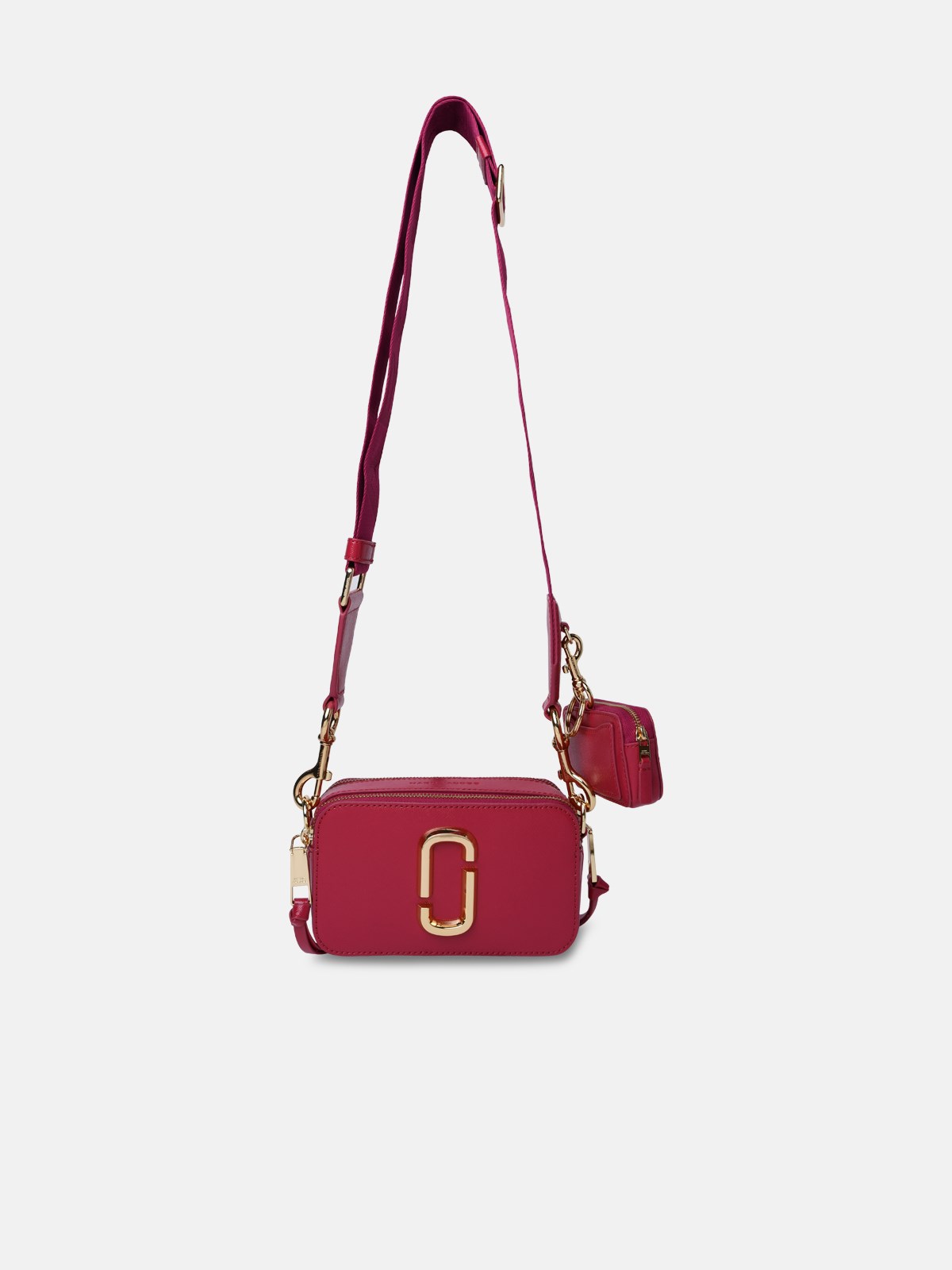 Marc Jacobs (the) 'utility Snapshot' Fuchsia Saffiano Leather Bag