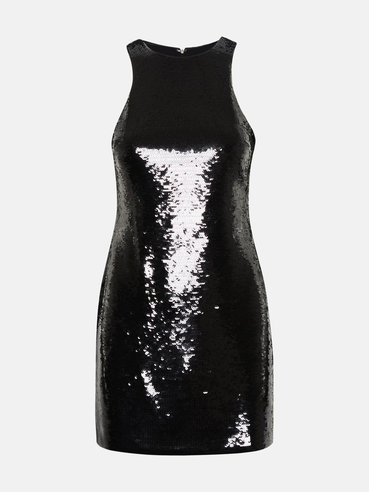 Shop Michael Michael Kors Black Recycled Polyester Dress