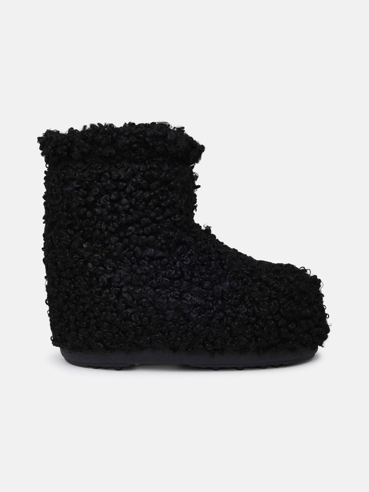 Moonboot 'low-top Icon Faux' Black Polyester Boots