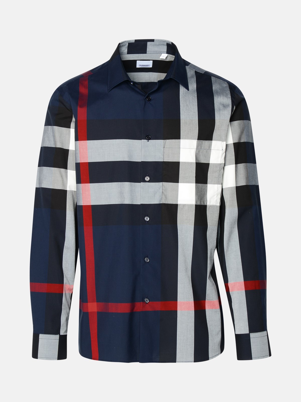 BURBERRY NAVY COTTON SHIRT 