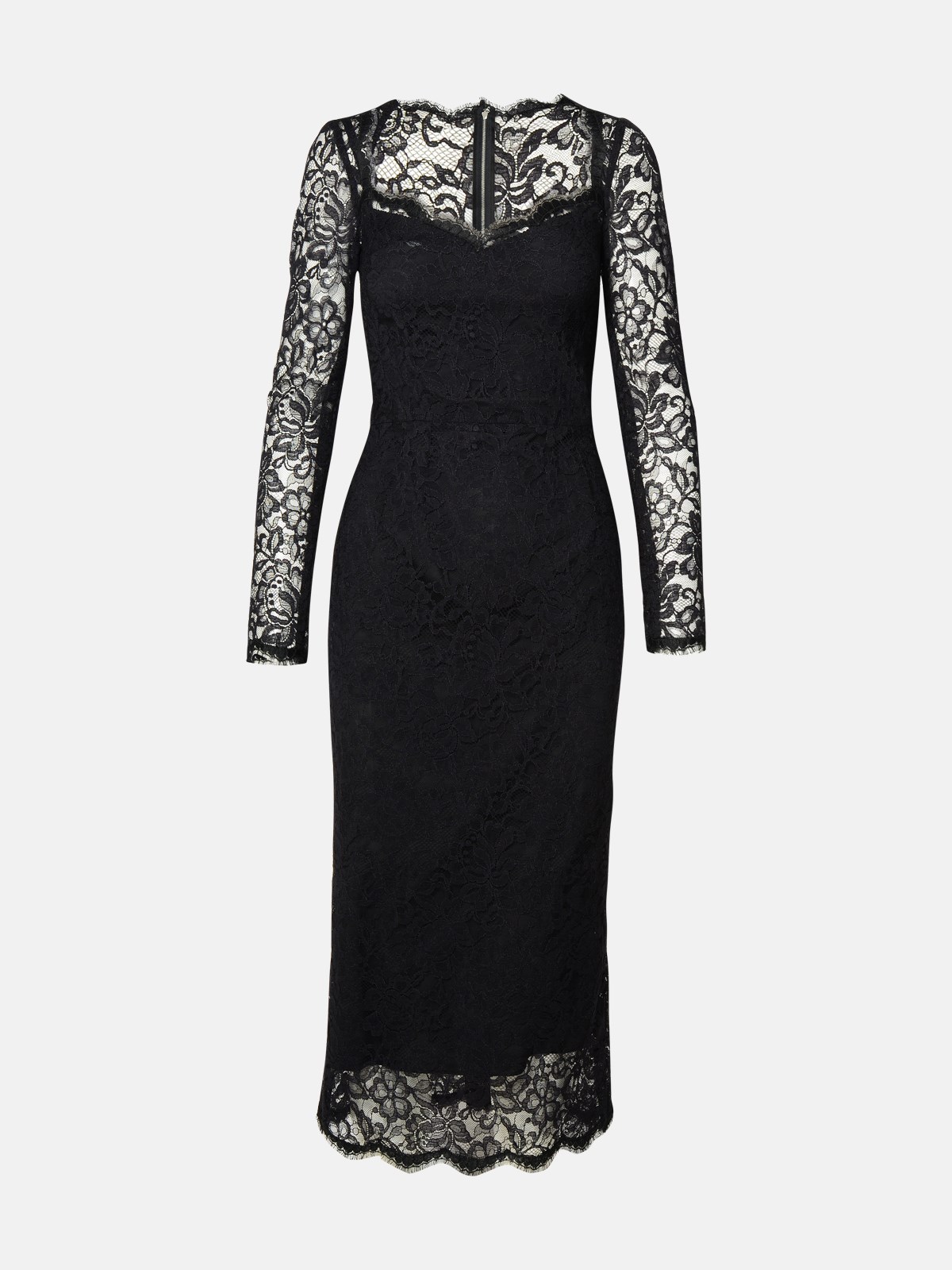 Dolce & Gabbana Kids' Black Polyamide Dress