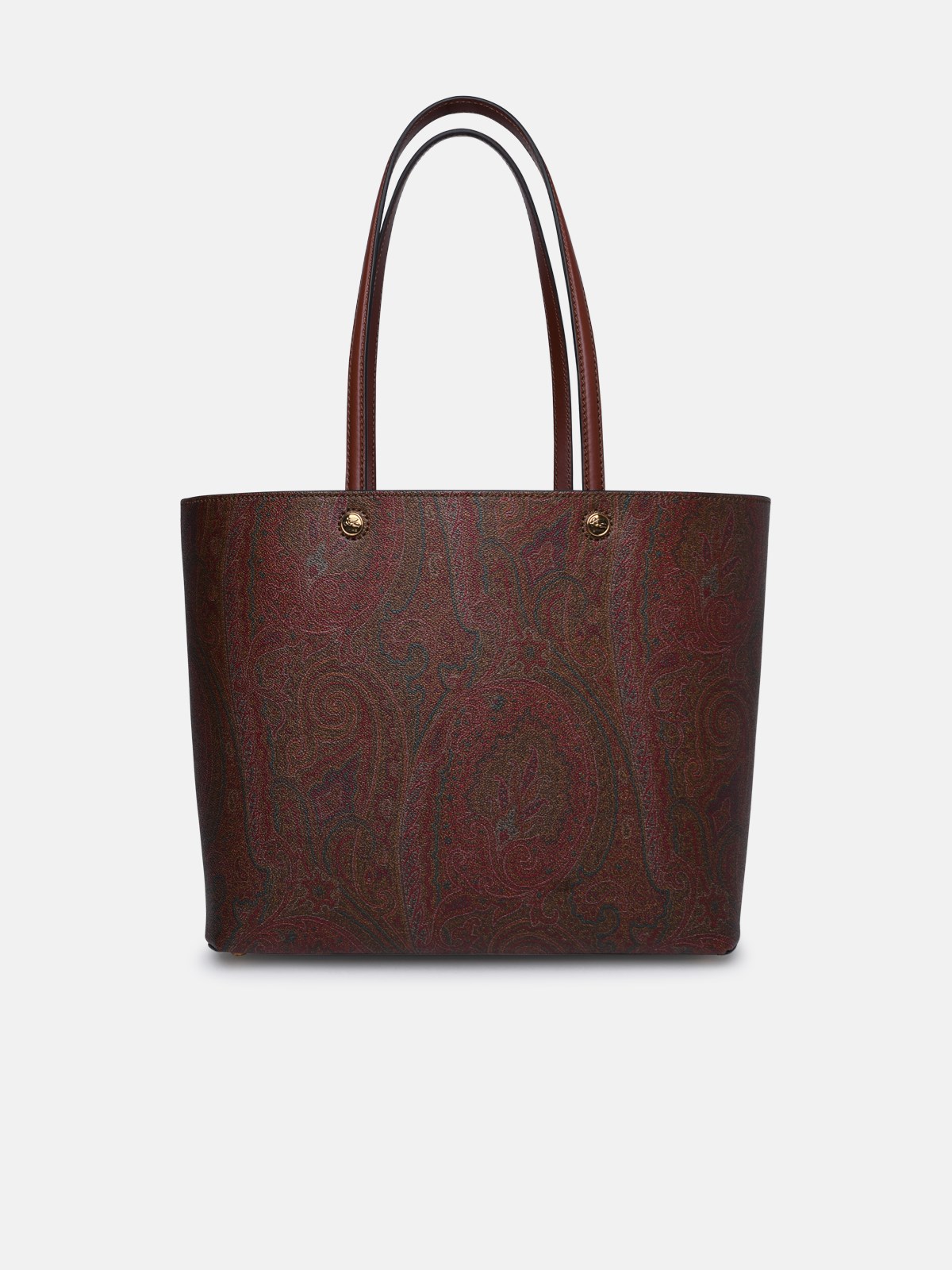 Etro Brown Leather Blend Bag